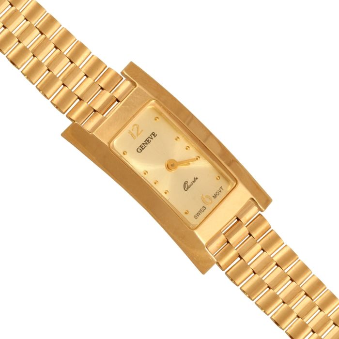 Złoty zegarek damski Geneve Zv270