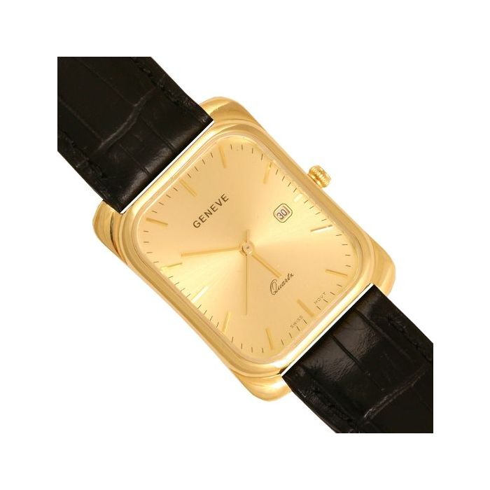 zegarek złoty zv047 czarny