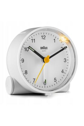 Budzik BRAUN BC01W Kolor Biały