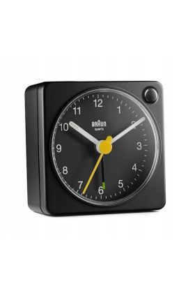 Budzik BRAUN BC02XB Kolor Czarny