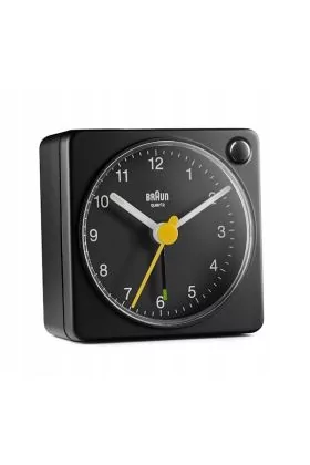 Budzik BRAUN BC02XB Kolor Czarny