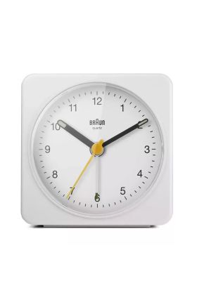 Budzik BRAUN BC03W Kolor Biały