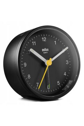 Budzik BRAUN BC12B Kolor Czarny